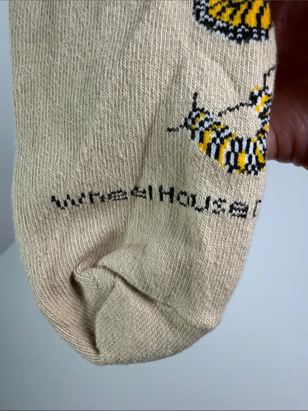 NWT Monarch Butterfly Crew Socks Women’s 9-11 Made in USA Caterpillar Chrysalis